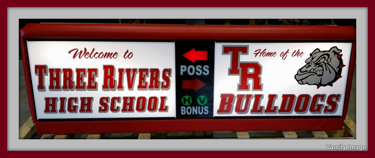 Three Rivers High School Scorer's Table | Varsity Scoring Tables