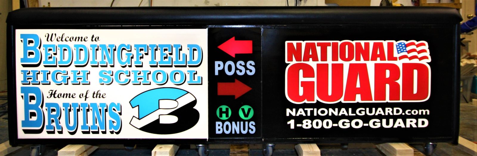 Beddingfield high school scoring table North Carolina Army National Guard NCARNG